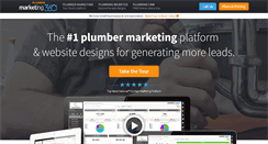 Desktop Screenshot of plumbermarketing360.com